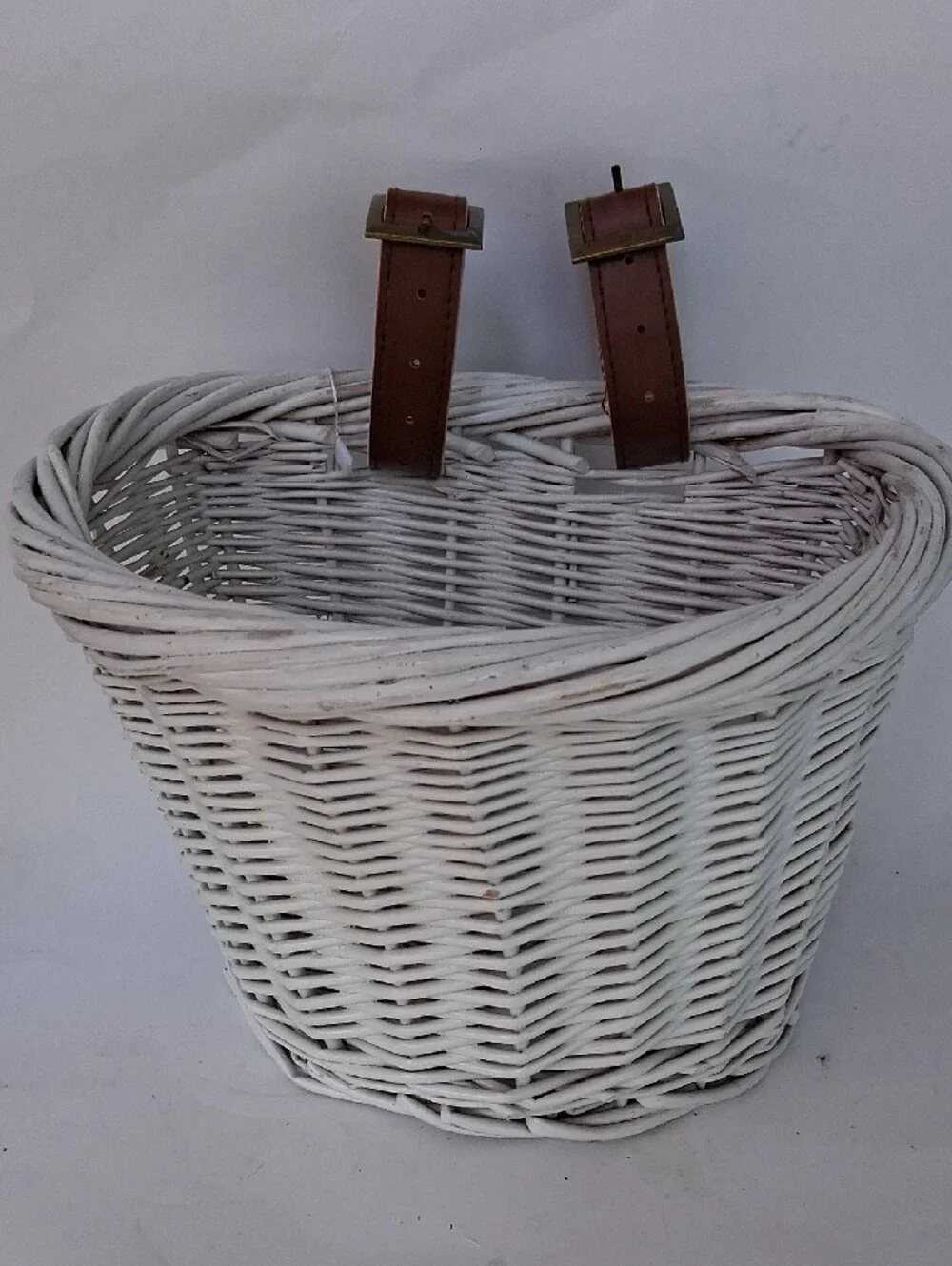 Wicker Bike Basket